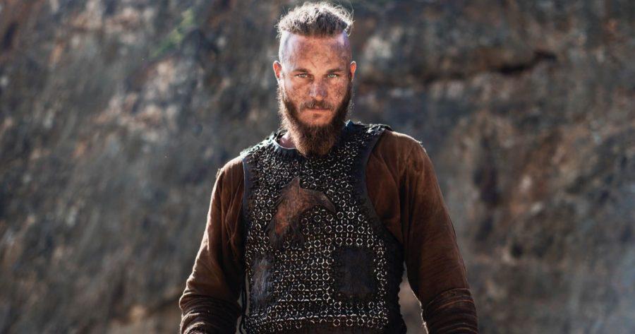 Ragnar Lothbrok interpretado por Travis Fimmel en Vikings