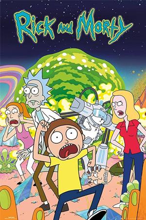 Rick and Morty afiche