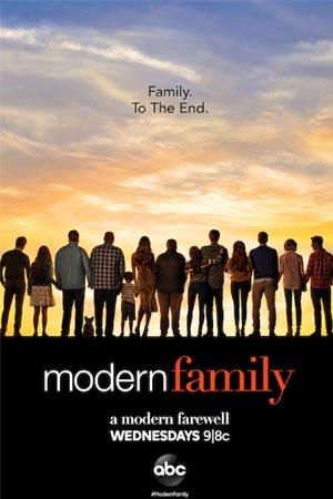 Foto promocional de Modern Family en su temporada 11 y final.