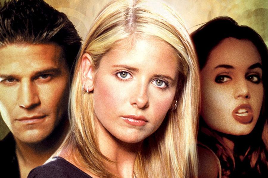 Foto promocional de Buffy, la cazavampiros.